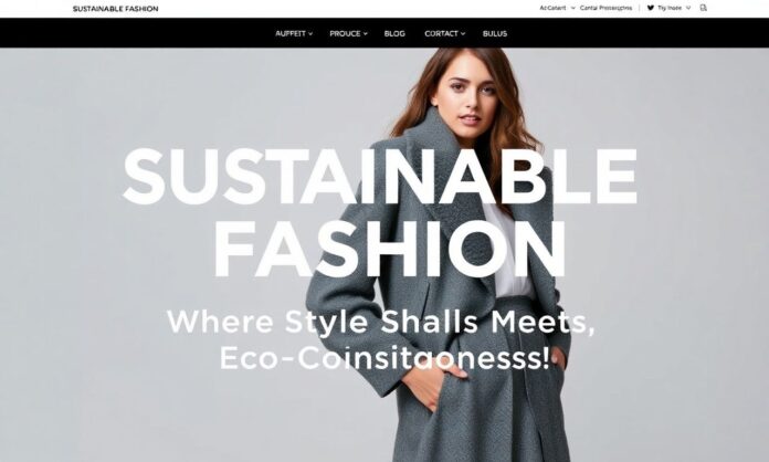 Sustainable Fashion: Where Style Meets Eco-Consciousness