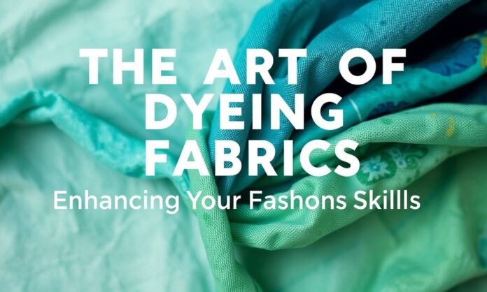 The Art of Dyeing Fabrics: Enhancing Your Fashion Skills