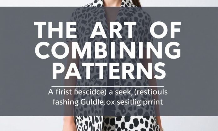 The Art of Combining Patterns: A Fashion Guide to Mastering Prints