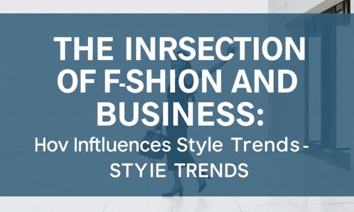The Intersection of Fashion and Business: How Industry News Influences Style Trends