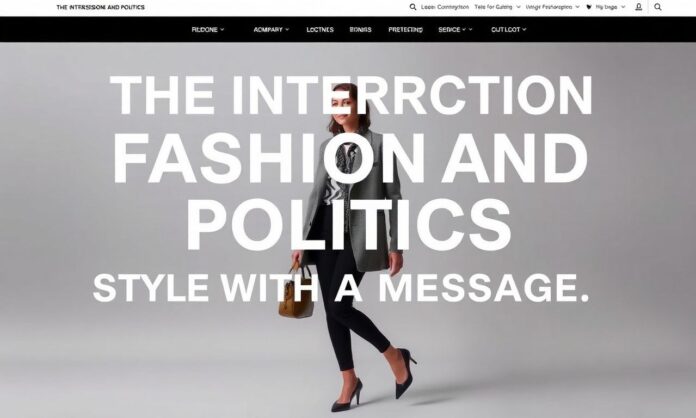 The Intersection of Fashion and Politics: Style with a Message