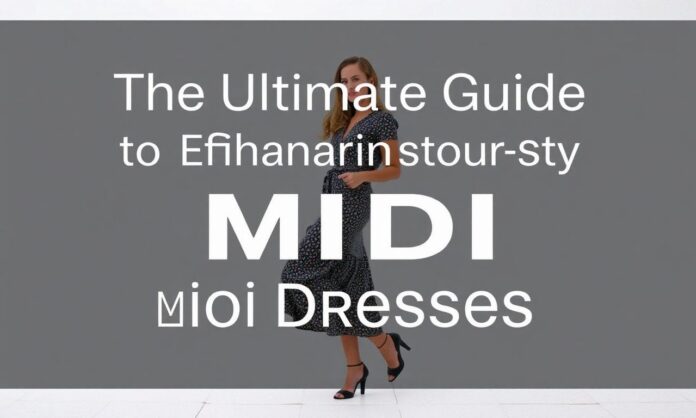 The Ultimate Guide to Enhancing Your Style with Midi Dresses