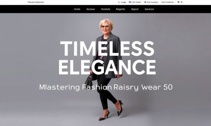 Timeless Elegance: Mastering Fashion for Women Over 50