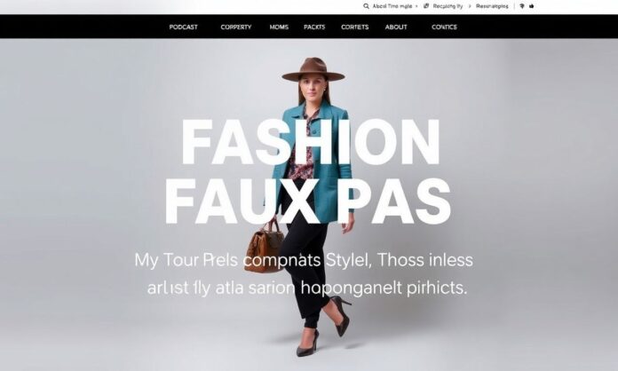 Fashion Faux Pas: My Journey Through Style Triumphs and Disasters